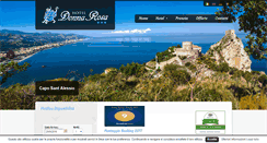 Desktop Screenshot of hoteldonnarosa.it
